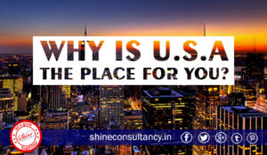 Why is usa the place for you? Shine consultancy