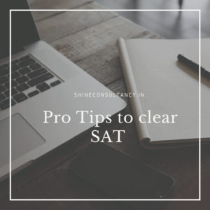 Pro Tips of clearing SAT